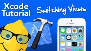 XCode Tutorial Switching views - Geeky Lemon Development