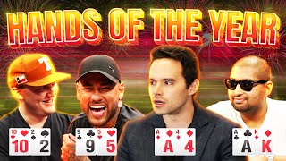 The MOST INSANE Poker Hands of 2024!!  ALAN KEATING GOES BERSERK!