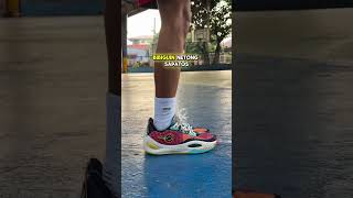 Pinaka the best shoes na meron ako ang AR1 Dragon