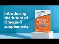 Introducing the Future of Omega-3 Supplements from NOW® | Omega-3 Fish Oil Gummy Chews