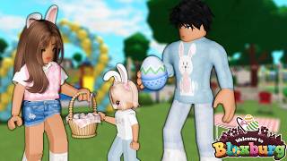 🐣POPPY'S FIRST *EASTER EGG HUNT* in Bloxburg!🐰