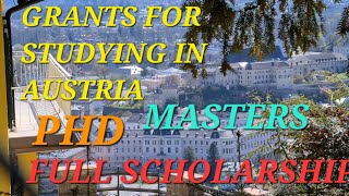 Grants for studying in Austria 🇦🇹|Fully funded scholarship|study in Austria for free|English courses