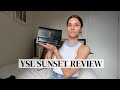 YSL SUNSET REVIEW + WHAT'S IN MY BAG // jenna evangelia