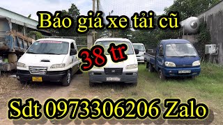 Báo giá xe tải cũ khởi nghiệp