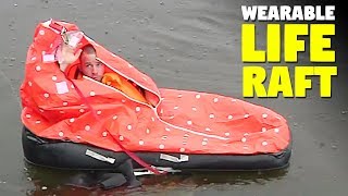 Wearable Life Raft | Personal Overboard Survival System