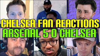 ANGRY 🤬 CHELSEA FANS REACTION TO ARSENAL 5-0 CHELSEA | FANS CHANNEL