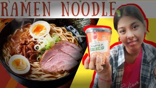 hamne banayi ramen noodles first time 😄 || #youtube #vlog