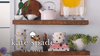 how to decorate a small kitchen | make yourself a home | kate spade new york