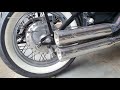 falcon double groove mit racing db eater bobberumbau kawasaki vn800 vulcan