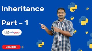 Inheritance in Python - 1 | Python Tutorials - 2022 | Codegnan