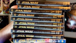 Unboxing the Star Wars Originals \u0026 Prequels on DVD!