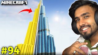 TECHNO GAMERZ BUILD A BURJ KHALIFA IN MINECRAFT I TECHNO GAMERZ I UJJWAL GAMING