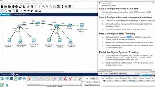 3.6.1 Packet Tracer - Implement VLANs and Trunking