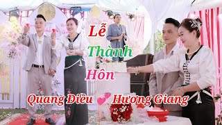 TOÀN CẢNH LỄ THÀNH HÔM CHÚ RỂ QUANG ĐIỀU & CÔ DÂU HƯƠNG GIANG BẢN BONG CHIỀNG PẰN YÊN CHÂU SƠN LA