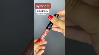 Labial Mate Cyzone 🌸 Tono Blossom Nude #studiolook #shorts #makeup