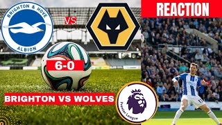 Brighton vs Wolves 6-0 Live Stream Premier League Football EPL Match Commentary Score Highlights