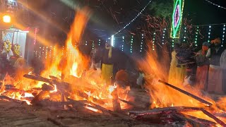 ஸ்ரீ சக்தி மாரியம்மன் கோவில் பூ - மிதி திருவிழா முருகாளி (full video)#festival #tamil #love