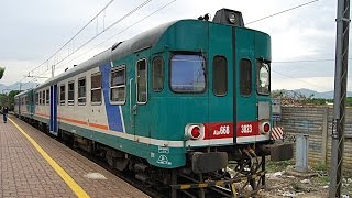 [HD - Treni] Doppia Treno ALn668 Trenitalia Serie 3000 in partenza da Francia per Punta Raisi!