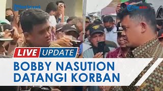 Wali Kota Medan Bobby Nasution Datangi Korban Kebakaran di Medan Belawan, Beri Dukungan dan Bantuan