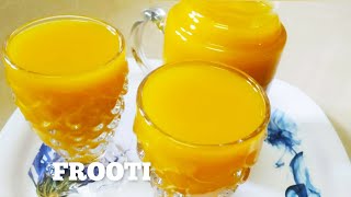 Frooti Recipe | Mango Frooti | 2 మామిడి పండ్ల తో ఇంట్లో అందరికీ సరిపడే చిక్కటి మ్యాంగో ఫ్రూటి ఇలా ..