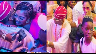 Tiwa Savage Surprises Wizkid at Mom's Burial, Wizkid Hails Son As They Dance For Him. (Full Video)