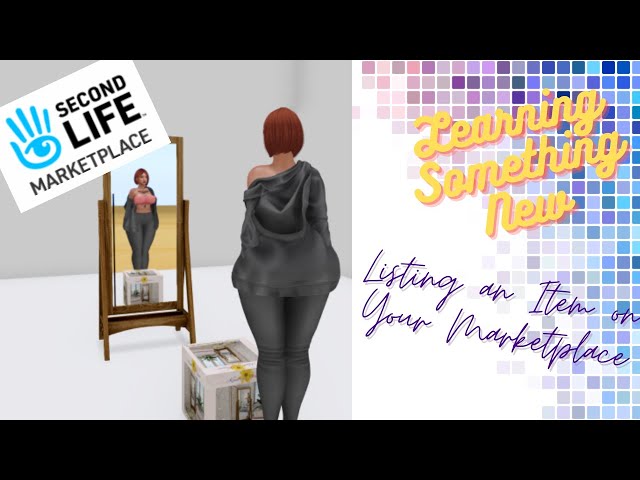 Second Life Tutorial How To Use The New Marketplace