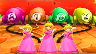 Mario Party: The Top 100 Minigames - Peach Vs Mario Vs Daisy Vs Waluigi (Master COM)