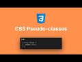 CSS Pseudo-Classes Explained 🎯 | Master :hover, :nth-child, :first-child & More in 25 minutes!