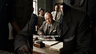 The Heroic Oskar Schindler #ww2  #warhistory #warstories #history  #incolor