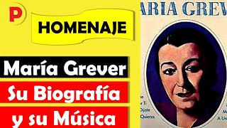 ¿Quién era María Grever? Biografía corta y canciones de la compositora y cantante mexicana.