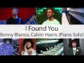 "I Found You" - benny blanco, Calvin Harris (Piano Cover)