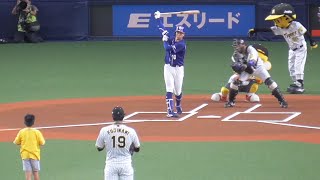 岡林勇希　ちびっ子の前では大人の風格　阪神タイガースV中日ドラゴンズ　2022.8.13