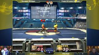 TBH4 - ZeRo (Fox) vs Pink Fresh (Lucas) - Project M Losers Quarters - Smash PM