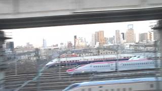 Ｅ７系＠東京新幹線車両センター（140112　16：42）