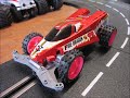 tamiya fire dragon mini 4wd slot car conversion 1st test