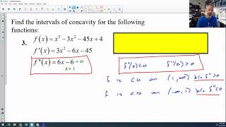 Intervals of Increase, Decrease, Concavity, \u0026 Finding Local Extrema