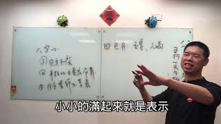 吳老師會客室-八字初級班之八字排盤順序(日年月)