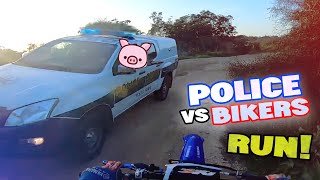 Police VS Dirt Bikers! Cops Chases Motorcycle - Best Compilation 2021