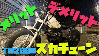 【2022年最新】TW200のスカチューンのメリットとデメリットを徹底解説！！ #TW200