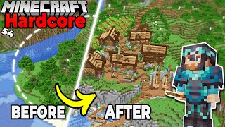 I Built a FISHERMAN Village in Minecraft Hardcore 1.20 Survival Let's Play