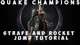 [Quake Champions] Visual Strafe / Rocket Jump Guide.
