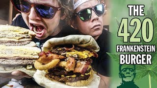 The 420 Frankenstein Burger Challenge