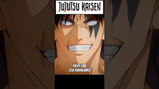 Fight like Toji Fushiguro! Jujutsu Kaisen #anime #jujutsukaisen #martialarts #taekwondo #shorts