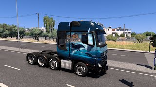 explore Spain by transporting goods with my truck  in 3D view ETS2 Gameplay Sunday