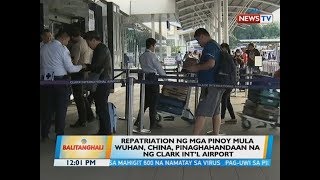 BT: Repatriation ng mga Pinoy mula Wuhan, China, pinaghahandaan na ng Clark Int'l Airport