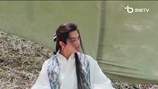 [ENG SUB] XiaZhiguang 夏之光 photoshoot behind for traditional clothing costume (1)