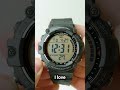 casio illuminator ae1500wh series 10 year battery led backlight huge digital dial