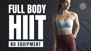 Total Body HIIT Workout // No Equipment