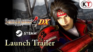 『戰國無雙4 DX』Steam版上市宣傳影片