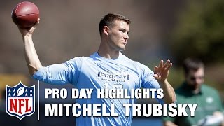 Mitchell Trubisky Pro Day Highlights | NFL